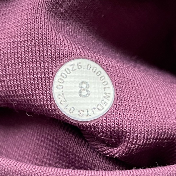 NWT Lululemon Instill High-Rise 25” Tight Leggings Vivid Plum Sz 8 Yoga Lycra - Picture 3 of 6